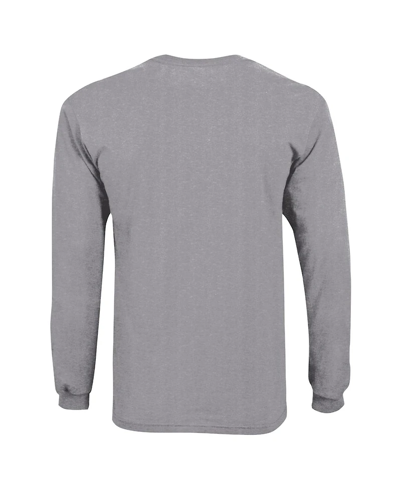 Champion Big Boys and Girls Gray Ohio State Buckeyes Arch Over Logo Long Sleeve T-Shirt