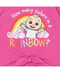 CoComelon Baby Girls Jj 3 Pack T-Shirts to