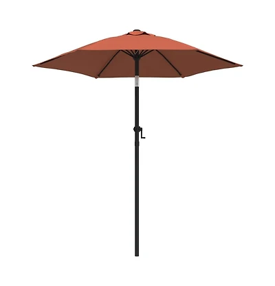 Garden Parasol Terracotta 78.7"x88.2" Aluminum