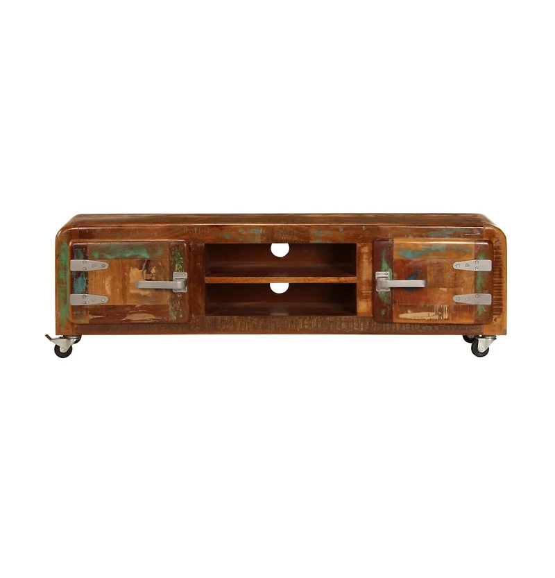 vidaXL Tv Stand 47.2"x11.8"x14.2" Solid Wood Reclaimed