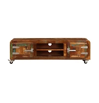 vidaXL Tv Stand 47.2"x11.8"x14.2" Solid Wood Reclaimed