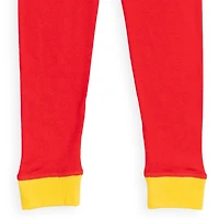 Justice League Boys Dc Comics Pullover Pajama Shirt and Pants Sleep Set