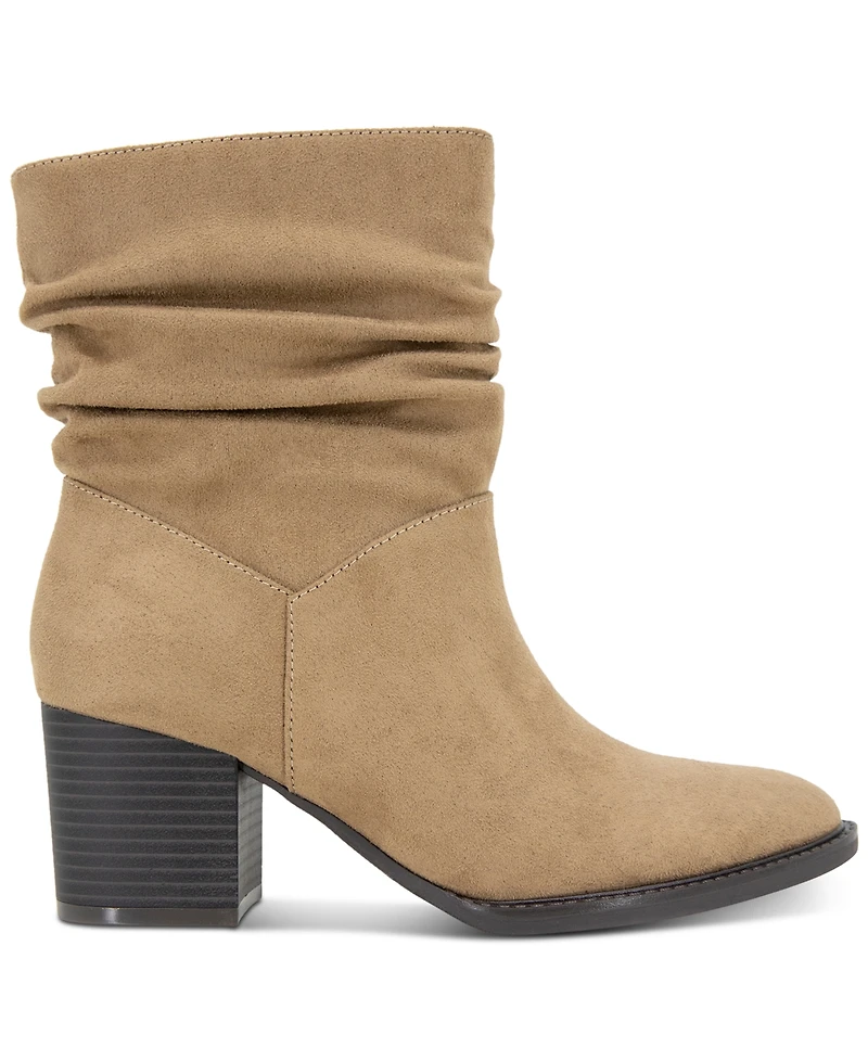 Style & Co Women's Genoviaa Scrunch Booties, Created for Macy's