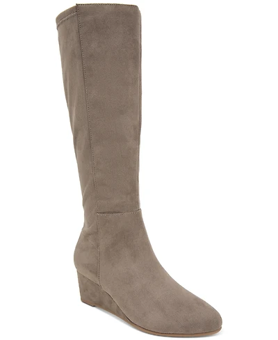 Style & Co Women's Jaylaa Wedge Boots, Created for Macy's
