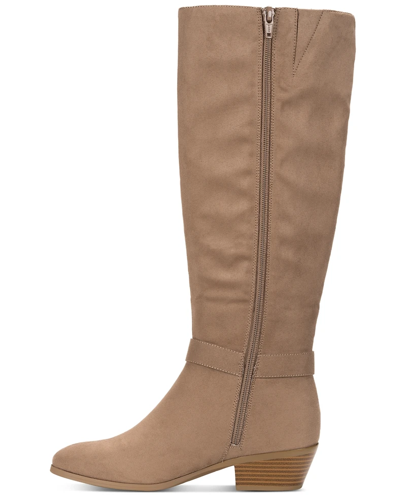 Style & Co Women's Omahaa Western Belt Boots, Created for Macy's