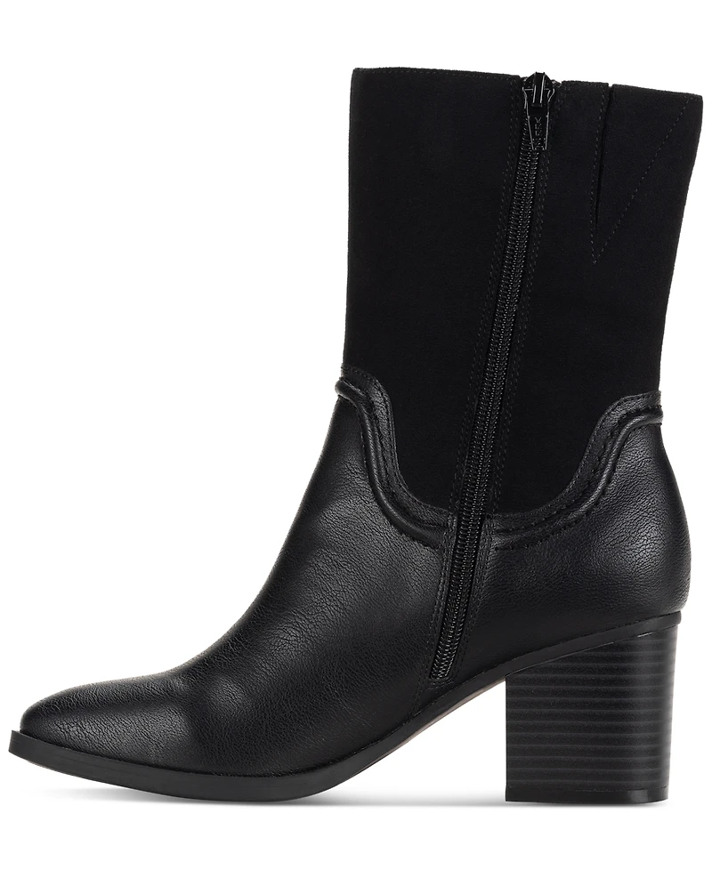 Style & Co Women's Queenyy Mid Shaft Boots, Created for Macy's