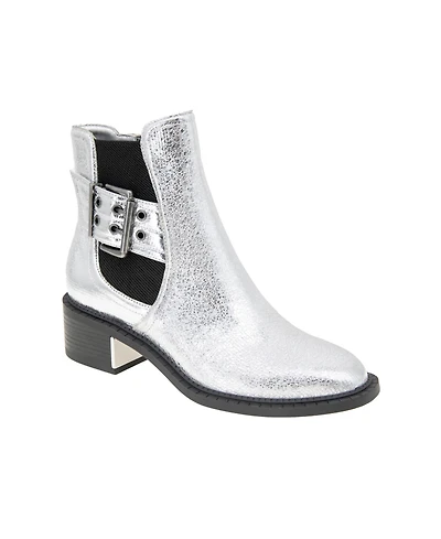 BCBGeneration Women's Bovee Buckle Detail Booties