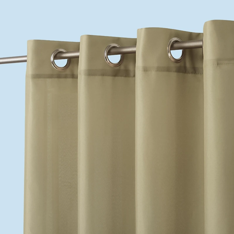 Sailor Indoor/Outdoor Uv Protectant Room Darkening Grommet Curtain Panel