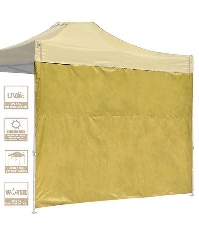 InstaHibit Universal Sidewall UV50+ Fit 10x10 Ft Pop up Canopy 1 Piece Party