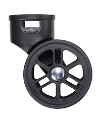 Byootique 4Pcs 2" Swivel Replacement Wheel 360 Degree Rotate Caster for Makeup Case