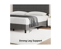 gaomon Queen Bed Frame with Headboard