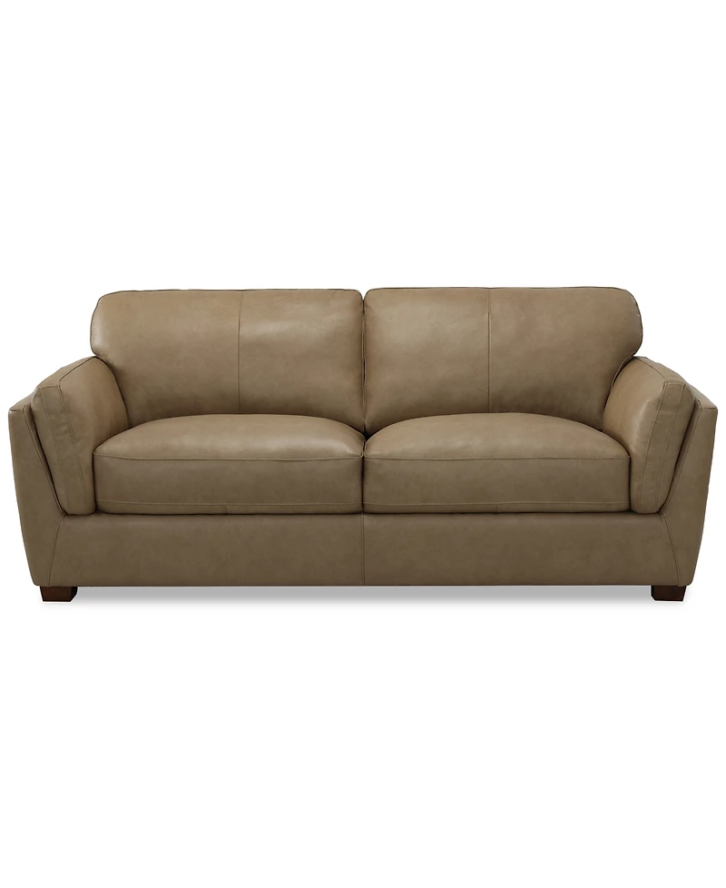 Closeout! Korder Leather Sofa, Created for Macy's