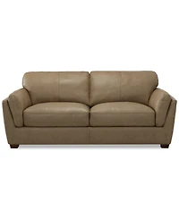 Closeout! Korder Leather Sofa, Created for Macy's