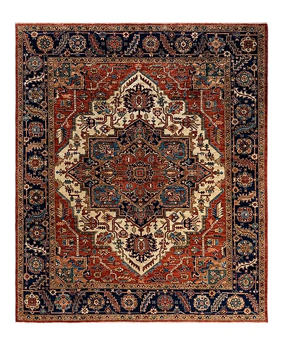 Adorn Hand Woven Rugs Serapi M1993 8'4"x9'9" Area Rug