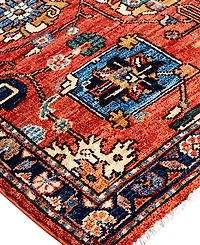 Adorn Hand Woven Rugs Serapi M1993 2'9"x11'8" Runner Area Rug