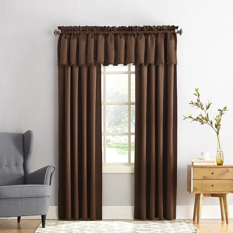 Grant Room Darkening Rod Pocket Curtain Panel