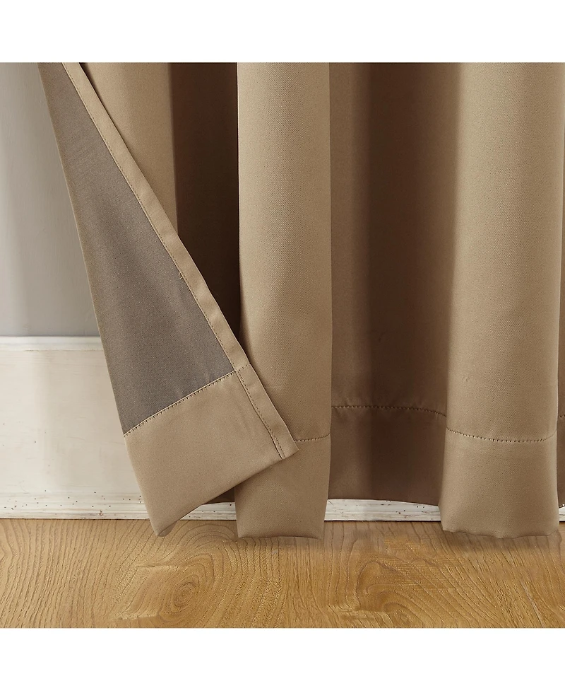 Sun Zero Grant Room Darkening Grommet Sliding Patio Door Curtain Panel