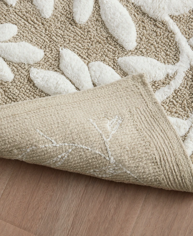 Madison Park Serene Cotton Tufted Bath Rug, 24" x 60"