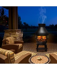 Inolait Patio Wood Burning Chimneys Fireplace