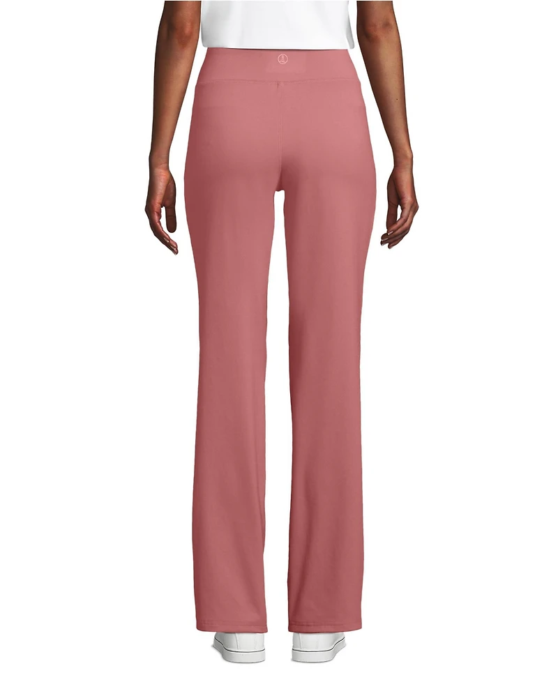 Lands' End Women's Active Hi Impact High Rise Straight Leg Pants