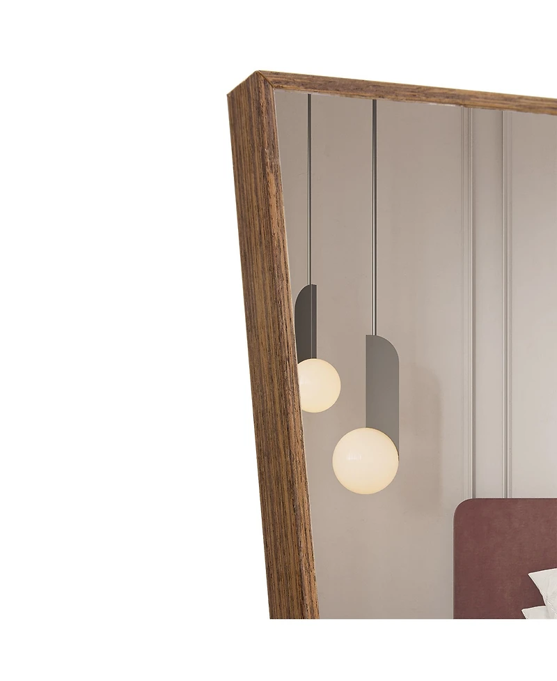 Full Body Mirror with Solid Wood Frame