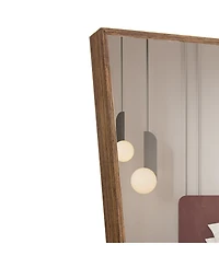 Full Body Mirror with Solid Wood Frame