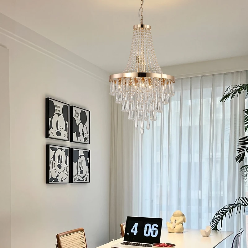 Streamdale Contemporary Crystal Chandeliers Luxury Lighting for Your Home
