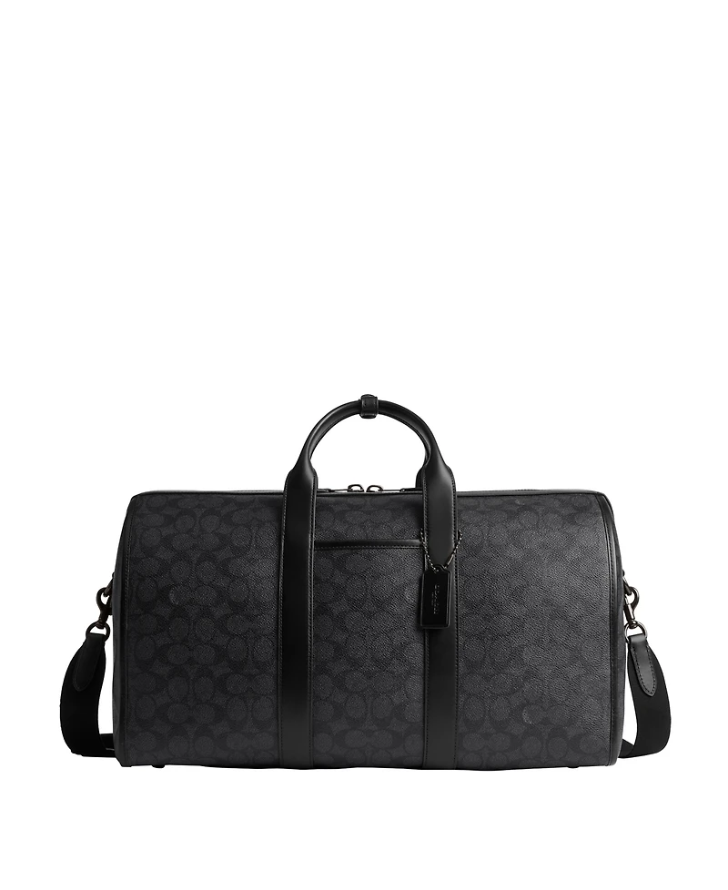 Coach Gotham 45 In Signature Canvas Duffle Bag