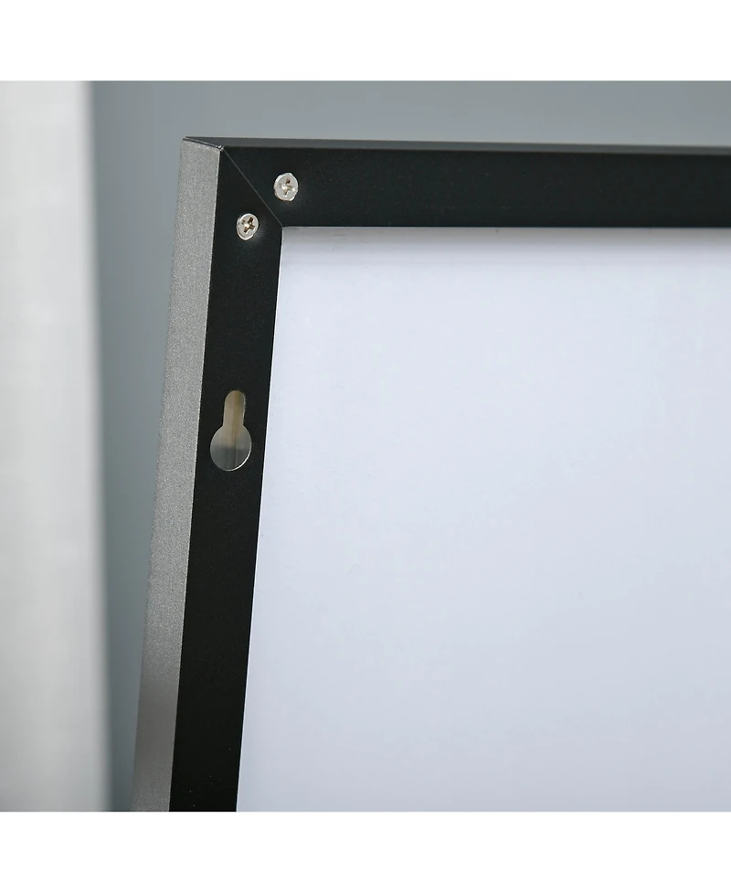 Streamdale Furniture Freestanding or Wall Mounted Mirror (19.75" x 63.5", Black)