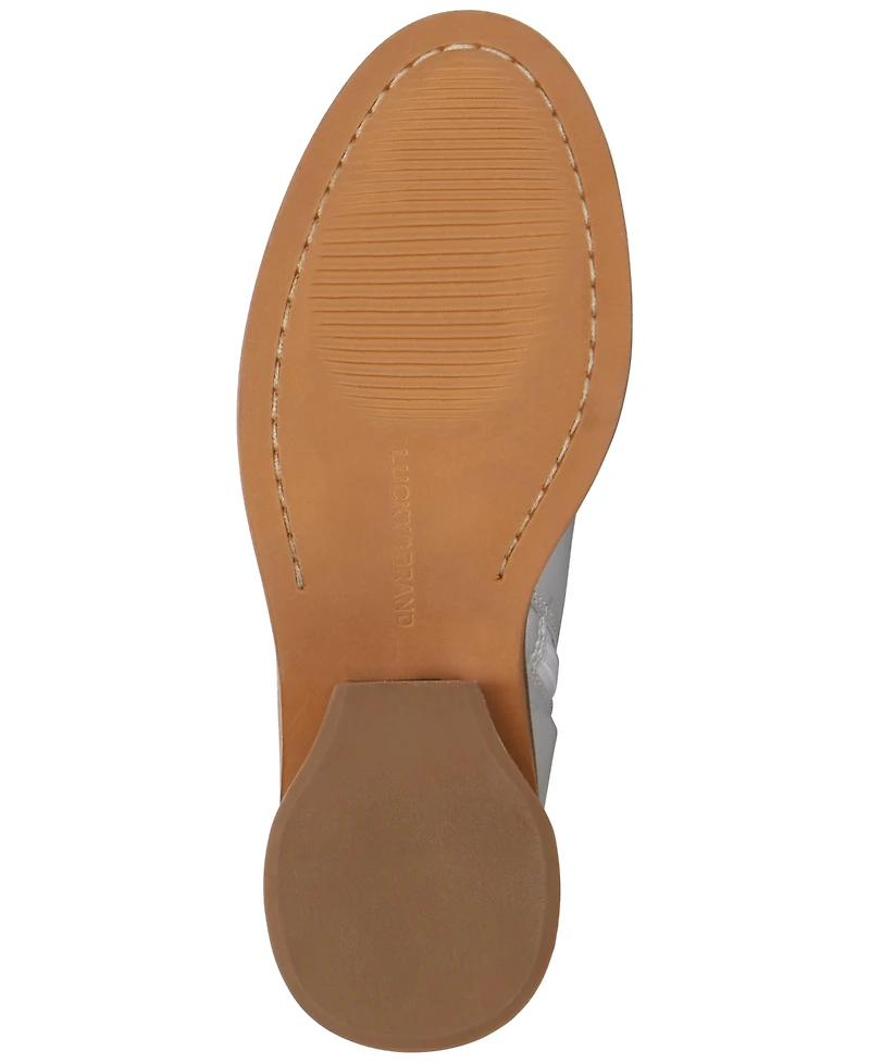Lucky Brand Women's Caddier Block-Heel Dress Booties