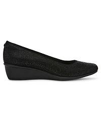Anne Klein Women's Wisher Embellished Wedge Pumps