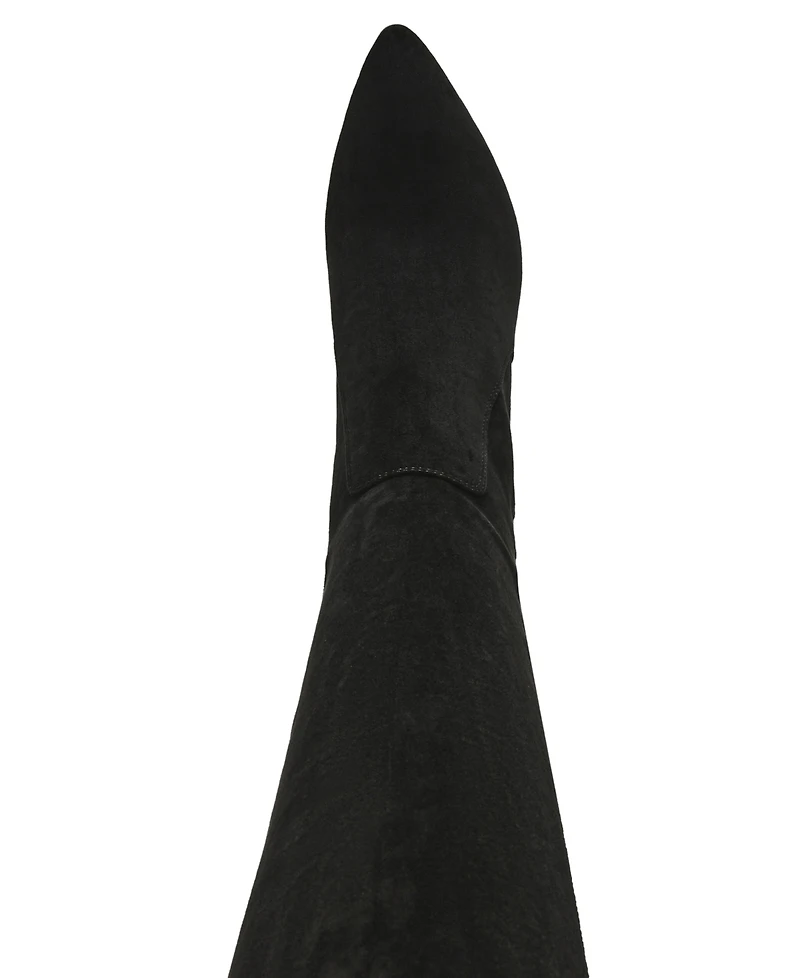 Anne Klein Women's Barnard Block Heel Knee High Dress Boots