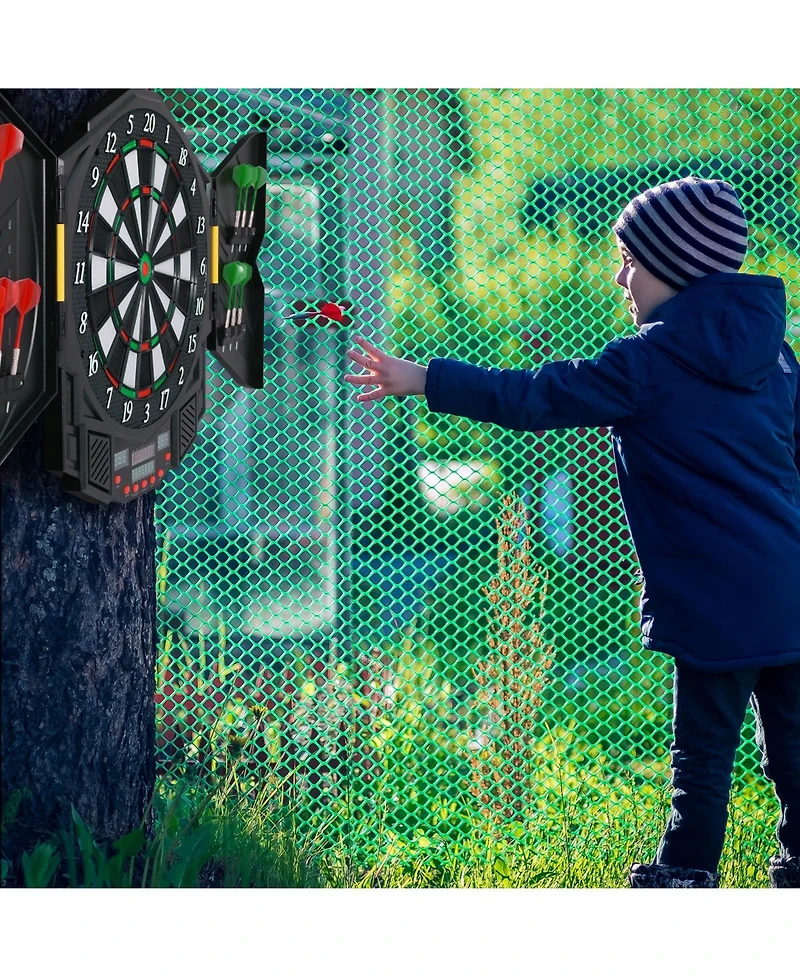Sugift Professional Electronic Dartboard Set with Lcd Display