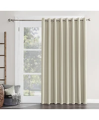 Preston Extra-Wide Blackout Grommet Sliding Patio Door Curtain Panel