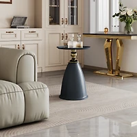 Streamdale Iron End Table for Small Spaces