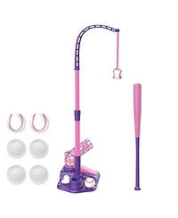 Contixo Kids Baseball Tee Set with 6 Balls - Adjustable Height, Fun T-Ball Game for Toddlers