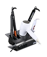 Byootique Salon Appliance Desktop Holder For Flat Iron Curling and Blow Dryer Hair Styling