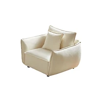 Streamdale Minimalist 44" Sofa for Living Rooms and Offices