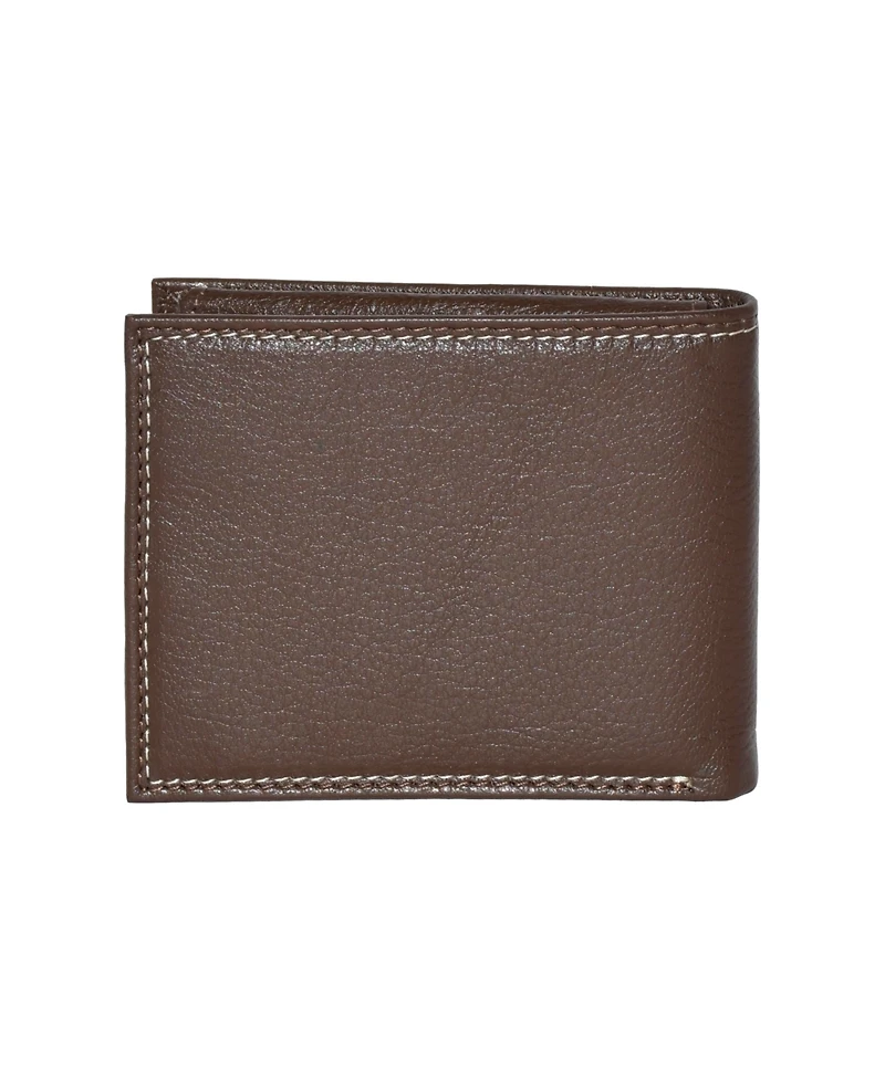Roots Men's Leather Slim Wallet
