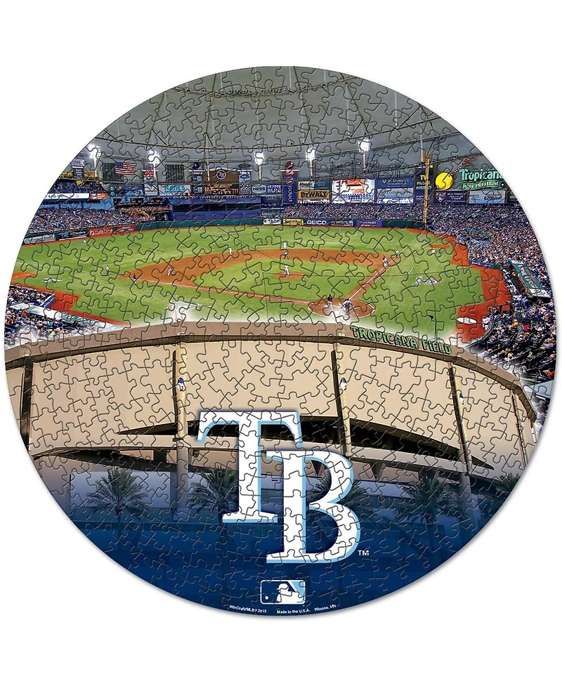 Wincraft Tampa Bay Rays Round 500-Piece Puzzle