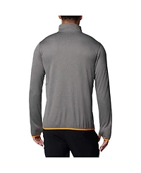 Columbia Men's Gray Tennessee Volunteers Park View Grid Fleece Omni-Wick Half-Zip Jacket