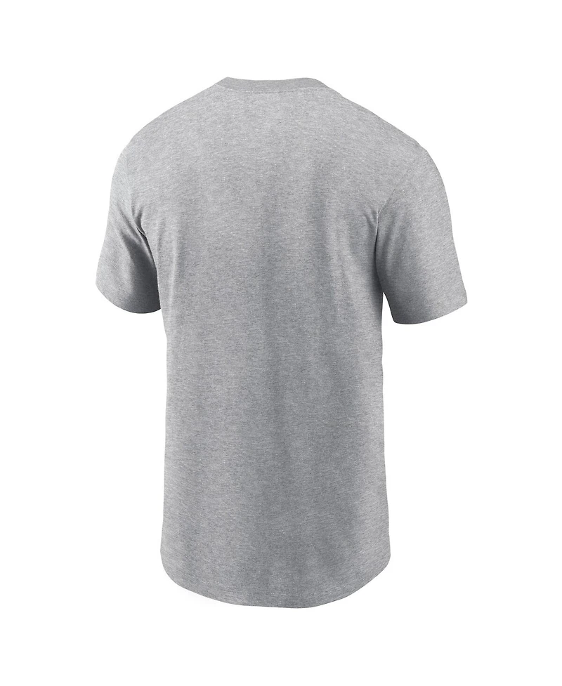 Nike Men's Heather Gray San Diego Padres Home Team Athletic Arch T-Shirt