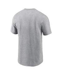 Nike Men's Heather Gray San Diego Padres Home Team Athletic Arch T-Shirt