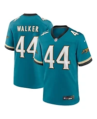 Nike Men's Travon Walker Teal Jacksonville Jaguars Prowler Throwback Player Game Jersey