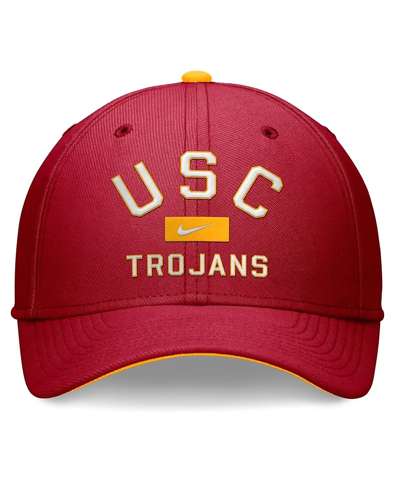 Nike Men's Cardinal Usc Trojans Primetime Swoosh Flex Hat
