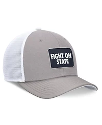 Nike Men's Gray/White Penn State Nittany Lions Local Trucker Adjustable Hat