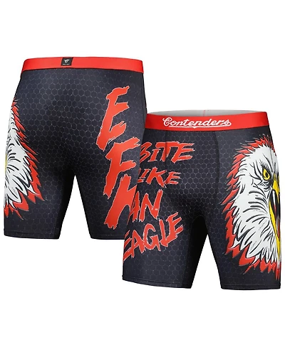 Contenders Clothing Men's Black Cobra Kai Eagle Fang Karate Boxer Briefs