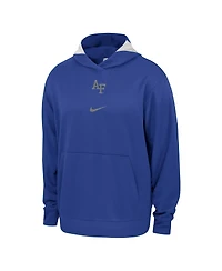 Nike Men's Royal Air Force Falcons Basketball Spotlight Performance Pullover Hoodie