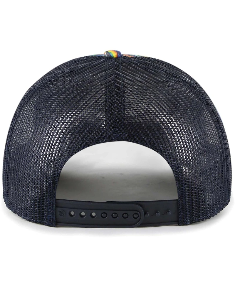 '47 Brand Big Boys and Girls Navy Miami Marlins Jungle Gym Adjustable Trucker Hat
