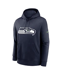 Nike Men's Seattle Seahawks Club Logo Pullover Hoodie